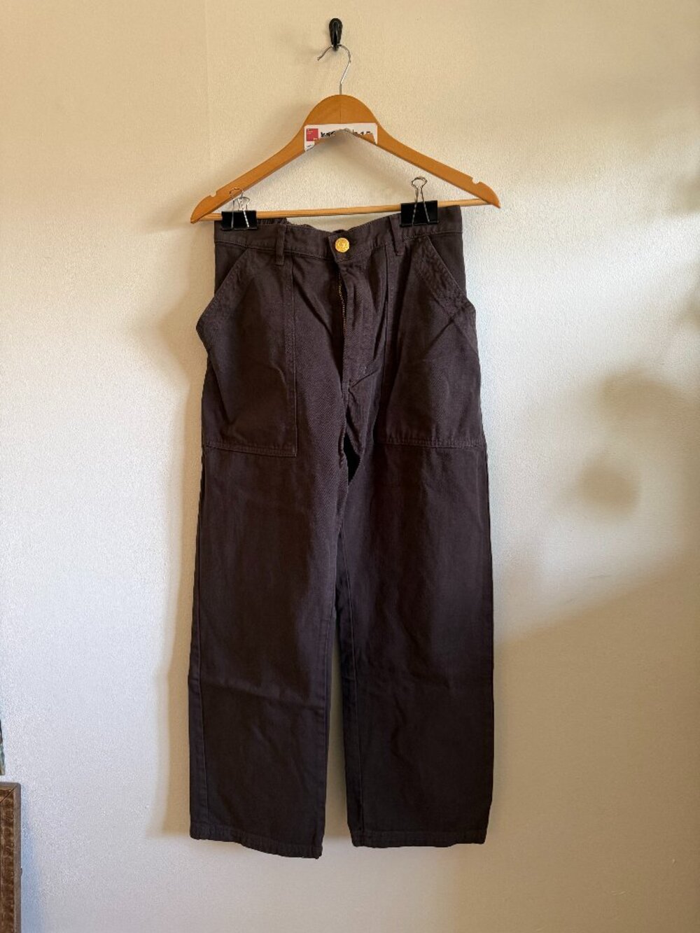 Big Bud Press Work Pants - Espresso Brown Size Small